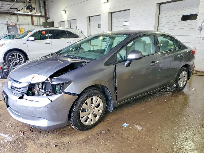 HONDA CIVIC LX 2012 with VIN 19XFB2F5XCE100685 - Photo from auction