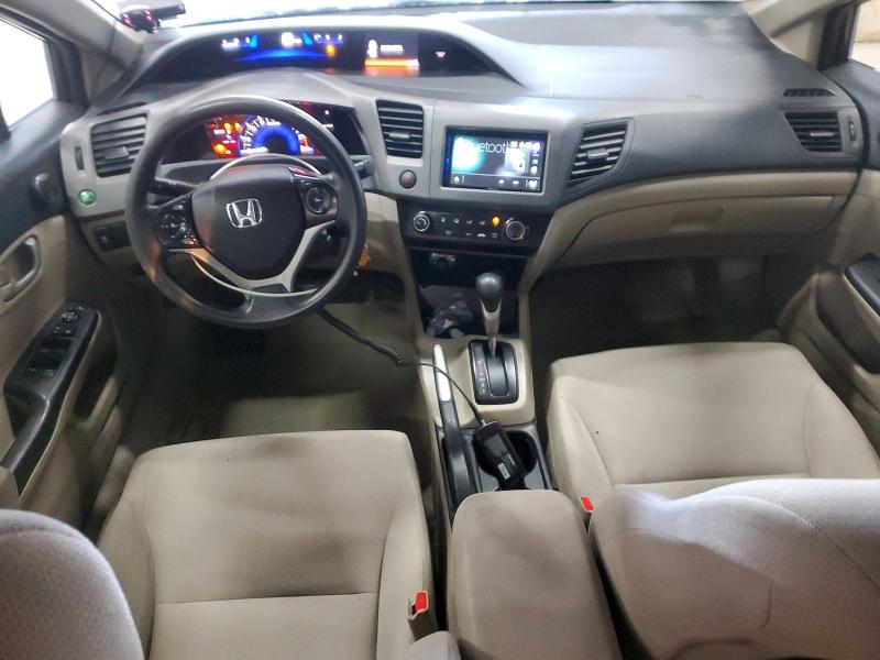 Photo 8 from auction – 2012 HONDA CIVIC LX with VIN 2HGFB2F50CH551680