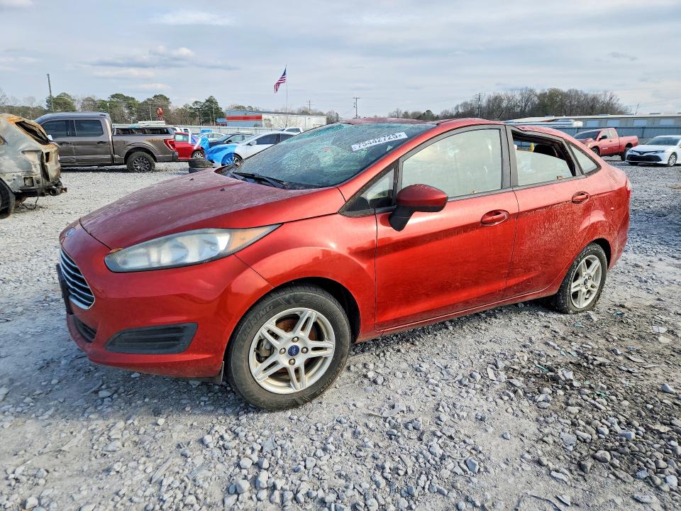 FORD FIESTA SE 2018 with VIN 3FADP4BJ9JM129840 - Photo from auction