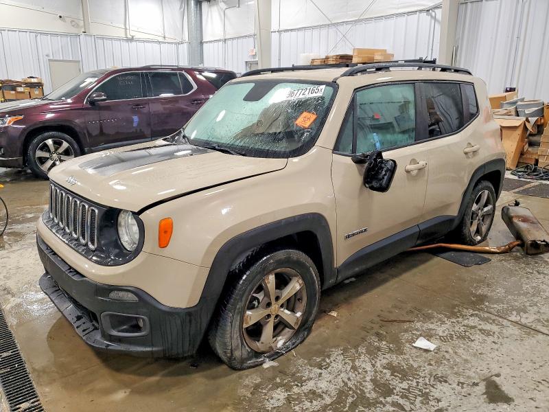 JEEP RENEGADE L 2015 with VIN ZACCJABT8FPB48794 - Photo from auction