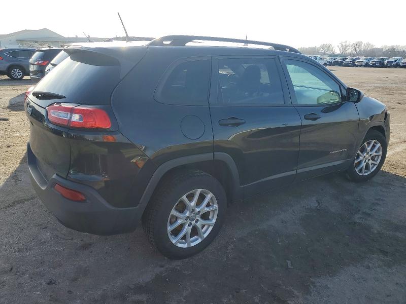 Photo 3 from auction – 2016 JEEP CHEROKEE S with VIN 1C4PJLAB1GW190296