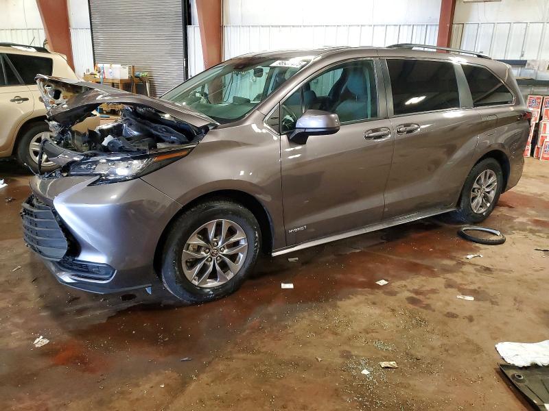 Photo 1 from auction – 2021 TOYOTA SIENNA LE with VIN 5TDBRKEC8MS025485