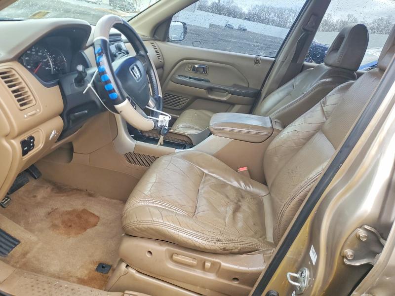Photo 7 from auction – 2004 HONDA PILOT EXL with VIN 2HKYF18684H531892