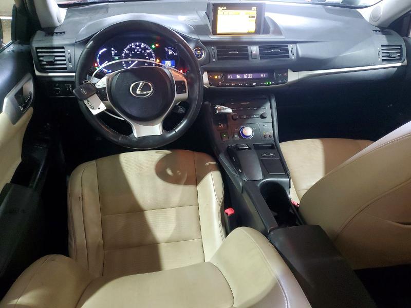 Photo 8 from auction – 2012 LEXUS CT 200 with VIN JTHKD5BH8C2074688