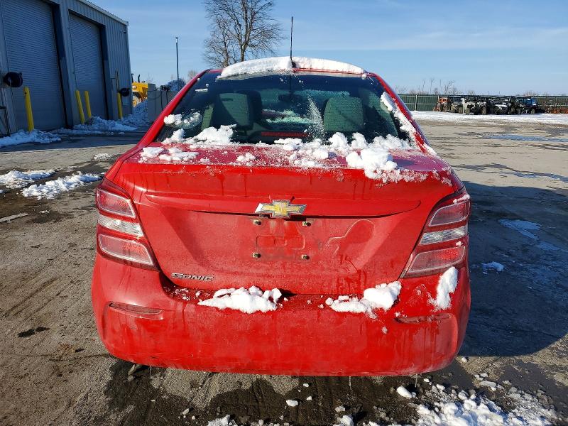 Photo 6 from auction – 2018 CHEVROLET SONIC with VIN 1G1JB5SH3J4101504