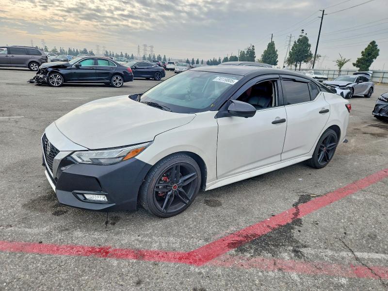 NISSAN SENTRA 2022 with VIN 3N1AB8DV8NY226533 - Photo from auction
