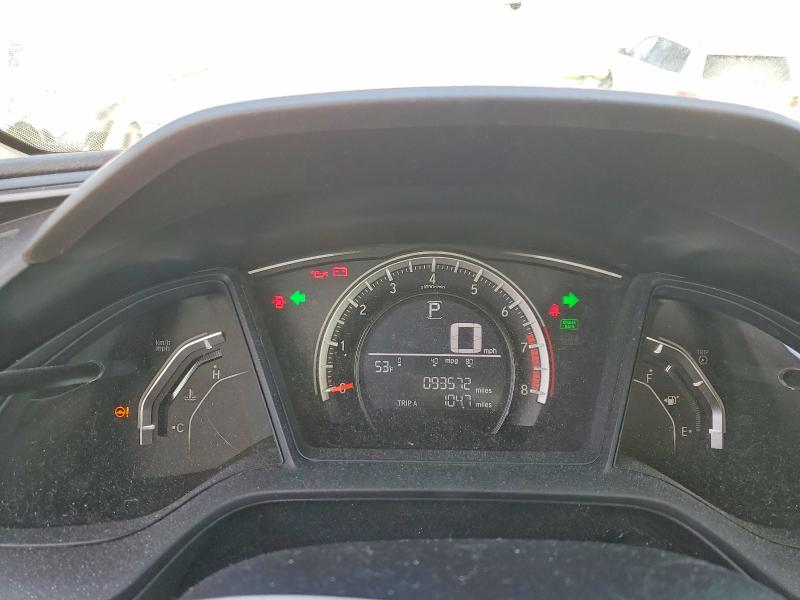 Photo 9 from auction – 2016 HONDA CIVIC LX with VIN 19XFC2F55GE213835