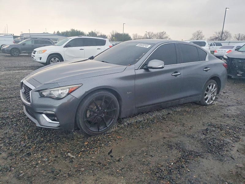 INFINITY Q50 2018 with VIN JN1EV7AP6JM590374 - Photo from auction