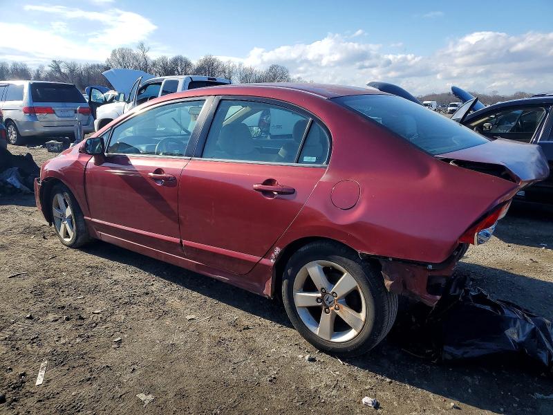 Photo 2 from auction – 2008 HONDA CIVIC EX with VIN 2HGFA168X8H506745