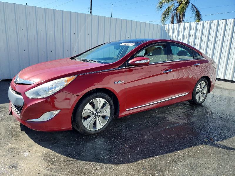 HYUNDAI SONATA 2015 с VIN KMHEC4A4XFA125575 - Фото с аукциона