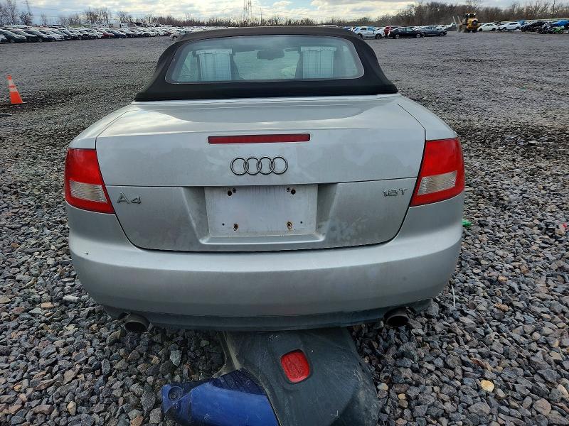 Photo 6 from auction – 2006 AUDI A4 1.8 CAB with VIN WAUAC48H46K007332