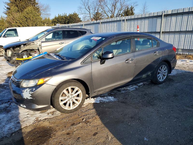 HONDA CIVIC LX 2012 with VIN 19XFB2F52CE335274 - Photo from auction