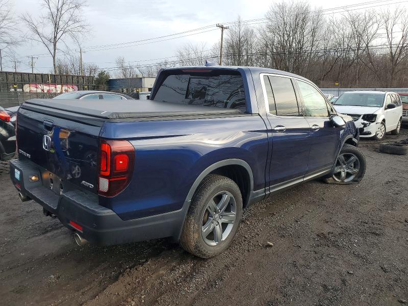 Photo 3 from auction – 2022 HONDA RIDGELINE with VIN 5FPYK3F72NB027252
