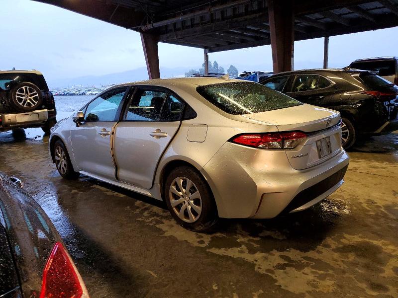 Photo 2 from auction – 2021 TOYOTA COROLLA LE with VIN 5YFEPMAE5MP165573