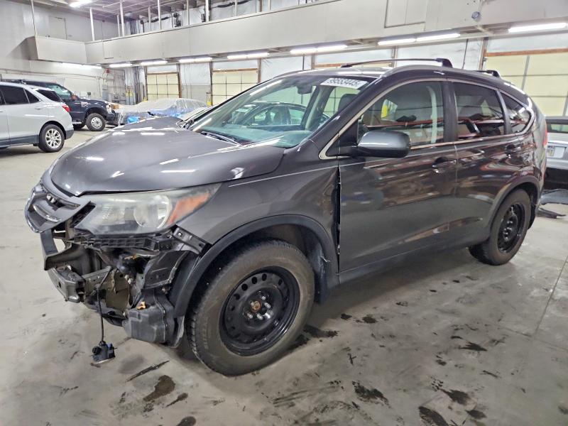 HONDA CR-V EXL 2014 with VIN 2HKRM3H76EH528473 - Photo from auction