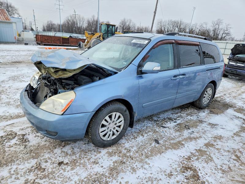 KIA SEDONA LX 2011 with VIN KNDMG4C71B6368846 - Photo from auction