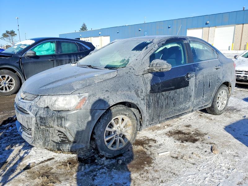 CHEVROLET SONIC LT 2019 with VIN 1G1JD5SB1K4142348 - Photo from auction