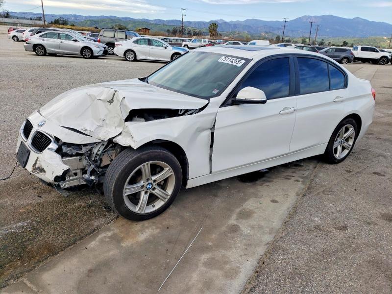 BMW 320 2015 with VIN WBA3C3G55FNT53284 - Photo from auction
