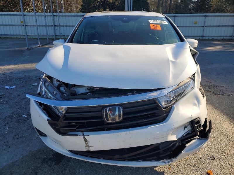 Photo 5 from auction – 2022 HONDA ODYSSEY with VIN 5FNRL6H73NB039807