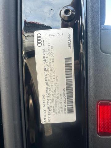 Photo 10 from auction – 2018 AUDI S5 PREMIUM with VIN WAUB4CF53JA088925