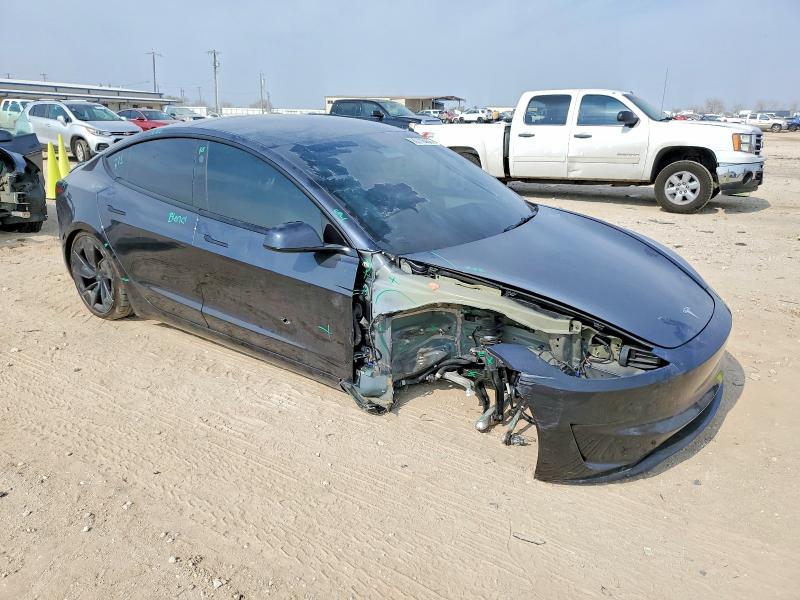 Photo 4 from auction – 2024 TESLA MODEL 3 with VIN 5YJ3E1ET6RF855825