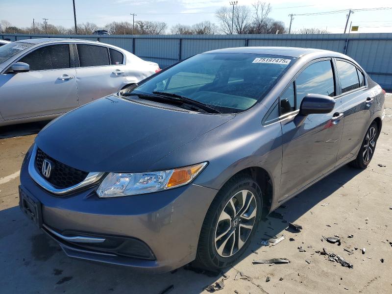 HONDA CIVIC 2015 with VIN 19XFB2F82FE032364 - Photo from auction