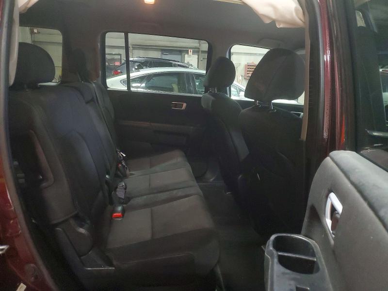 Photo 11 from auction – 2011 HONDA PILOT EX with VIN 5FNYF4H46BB055251