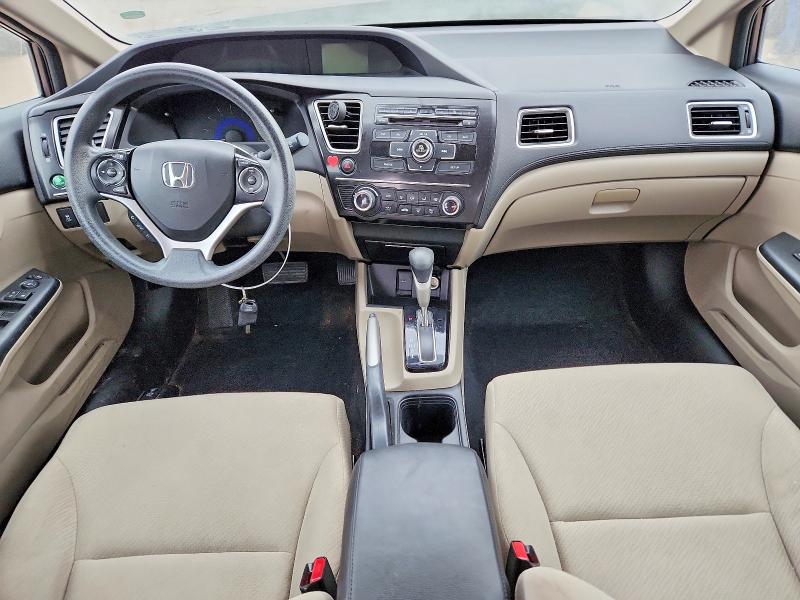 Photo 8 from auction – 2013 HONDA CIVIC with VIN 2HGFB2F53DH587669