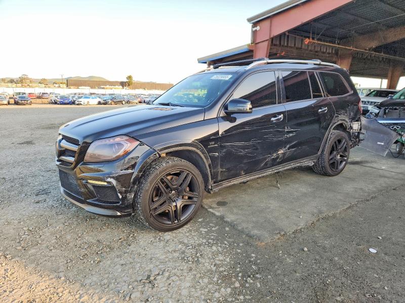 MERCEDES-BENZ GL 63 AMG 2014 with VIN 4JGDF7EE2EA406145 - Photo from auction