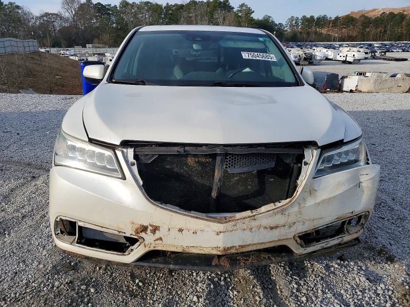 Photo 5 from auction – 2016 ACURA MDX TECHNO with VIN 5FRYD4H48GB017404
