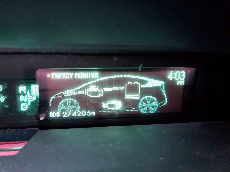 Photo 9 from auction – 2011 TOYOTA PRIUS with VIN JTDKN3DU2B0290950