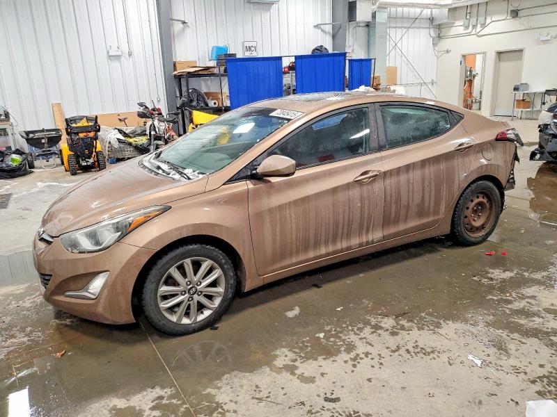 HYUNDAI ELANTRA 2016 with VIN KMHDH4AE8GU618130 - Photo from auction