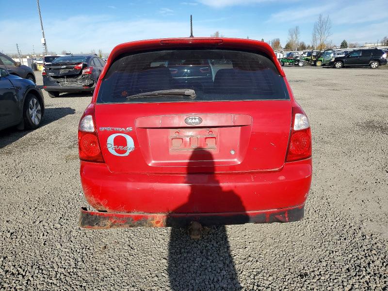 Photo 6 from auction – 2006 KIA SPECTRA with VIN KNAFE161565362075