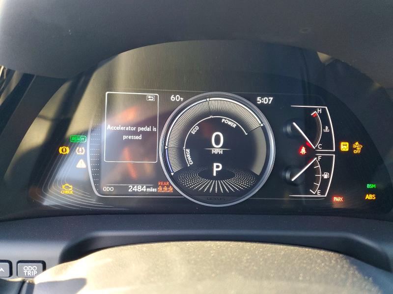 Photo 9 from auction – 2025 LEXUS ES 300H with VIN 58AEA1C17SU067661