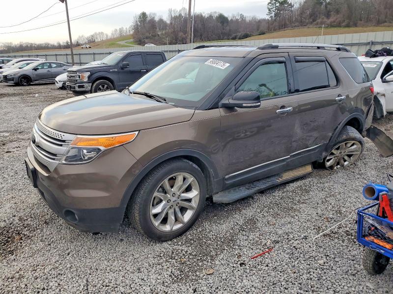 FORD EXPLORER X 2015 with VIN 1FM5K7D88FGC21818 - Photo from auction