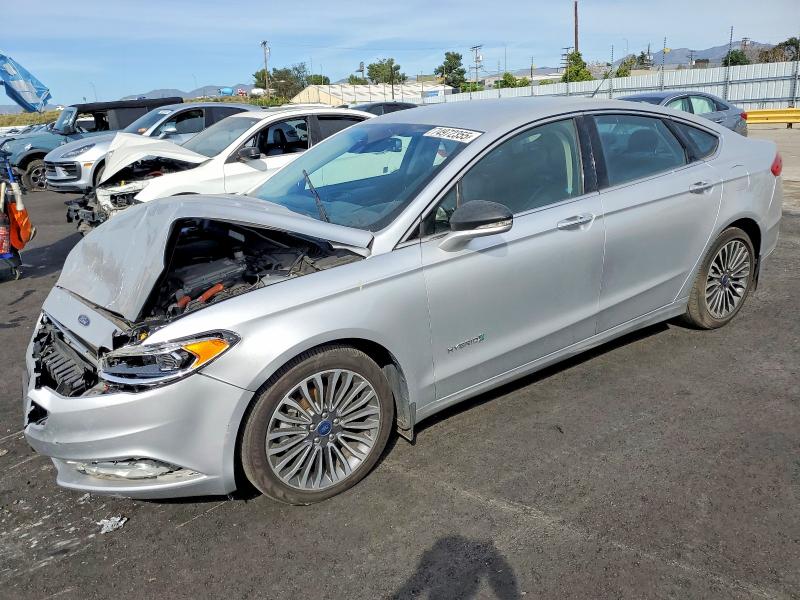 FORD FUSION 2017 with VIN 3FA6P0LUXHR313501 - Photo from auction