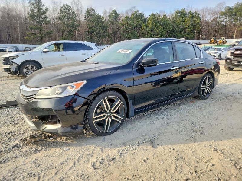 Photo 1 from auction – 2016 HONDA ACCORD SPO with VIN 1HGCR2F51GA093389