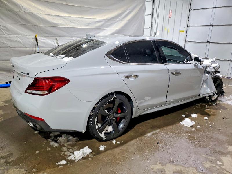 Photo 3 from auction – 2021 GENESIS G70 with VIN KMTG34LEXMU074398