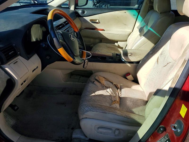 Photo 7 from auction – 2010 LEXUS RX with VIN 2T2ZK1BA2AC027197