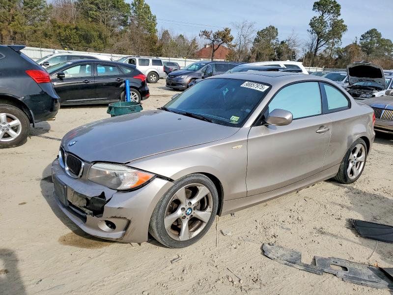 BMW 128 2012 with VIN WBAUP9C5XCVL91655 - Photo from auction