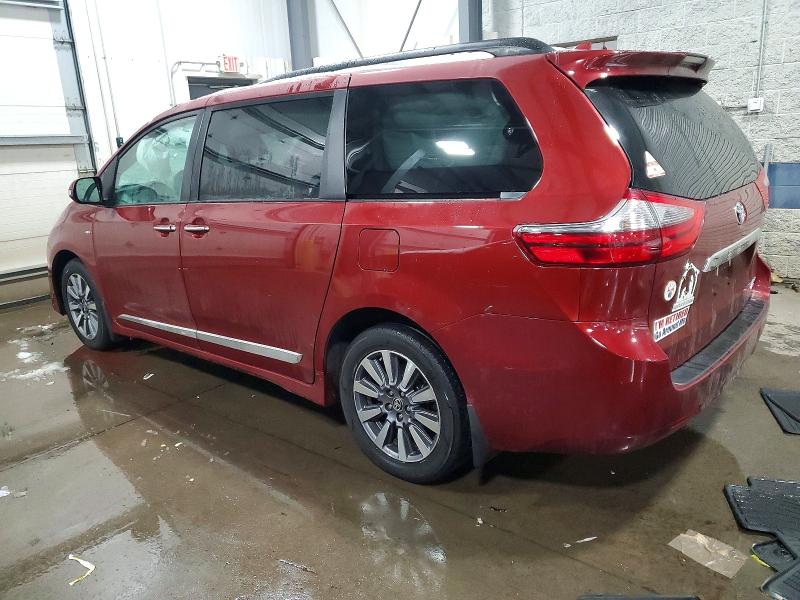 Photo 2 from auction – 2020 TOYOTA SIENNA XLE with VIN 5TDDZ3DC6LS251314