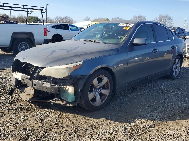 BMW 525 I 2007 with VIN WBANE53567CK92884 - Photo from auction