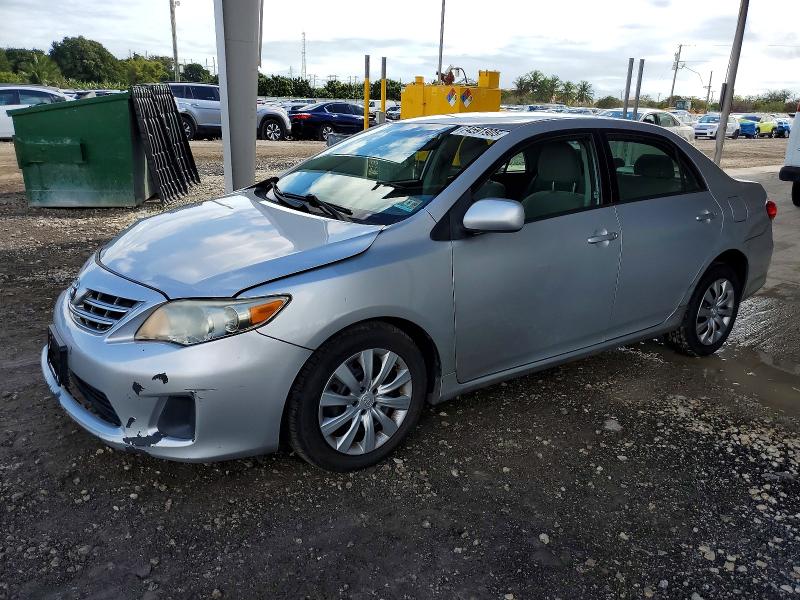 TOYOTA COROLLA 2013 with VIN 2T1BU4EE5DC038926 - Photo from auction