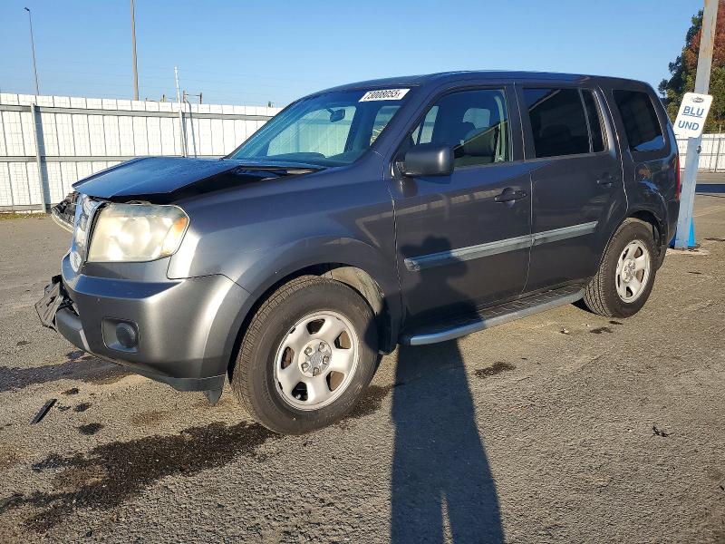 HONDA PILOT 2011 with VIN 5FNYF3H25BB031693 - Photo from auction