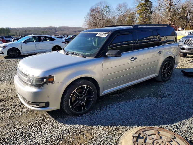 FORD FLEX 2014 with VIN 2FMGK5D80EBD38649 - Photo from auction
