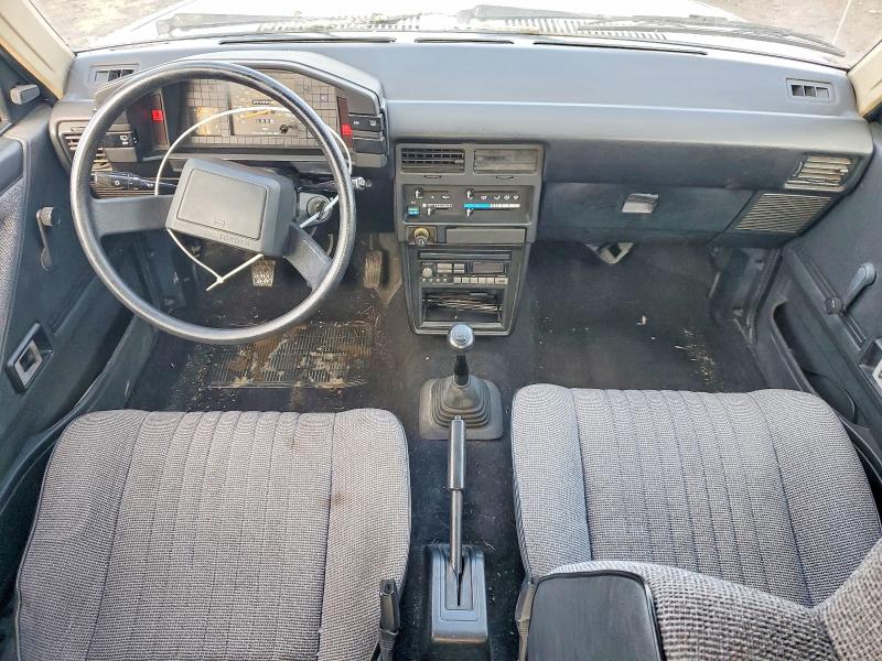 Photo 8 from auction – 1987 TOYOTA TERCEL DEL with VIN JT2AL32VXH3677503