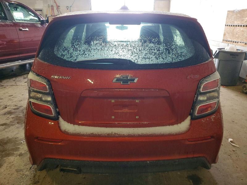 Photo 6 from auction – 2020 CHEVROLET SONIC with VIN 1G1JD6SB0L4107923