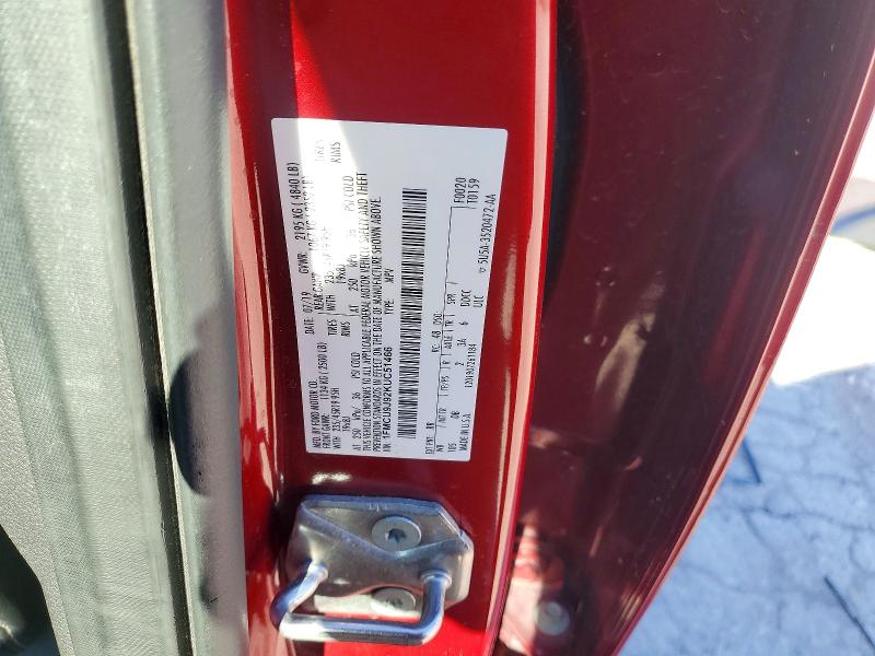 Photo 14 from auction – 2019 FORD ESCAPE with VIN 1FMCU9J92KUC51466