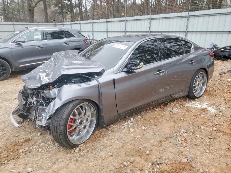 INFINITI Q50 2018 with VIN JN1EV7AP1JM590749 - Photo from auction