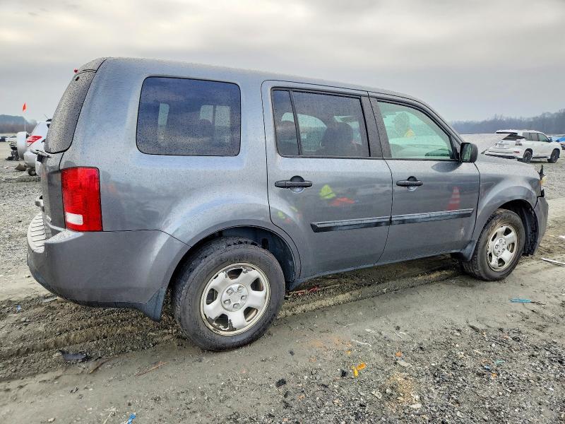 Photo 3 from auction – 2013 HONDA PILOT LX with VIN 5FNYF4H29DB021757